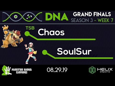 DNA S3:W7 - TSB | Chaos (Bowser, Lucina, Ganon) Vs. SoulSur (Pokemon Trainer) - Grand Finals