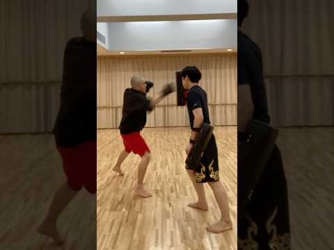 タカP 練習21日目のジャブ