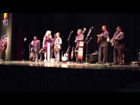 Rhonda Vincent and Clancey Ferguson in Mountain View, Arkansas 6-29-13