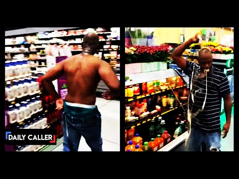 Man Destroys Walmart