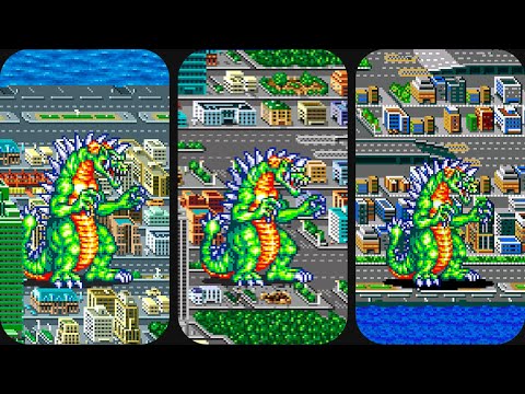 KING OF THE MONSTERS 2 🦖 Neo Geo vs SNES vs Mega Drive