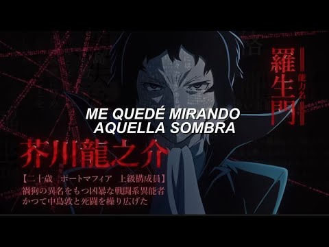 akutagawa character song ; yuragu antan no sekai kara ( sub español )