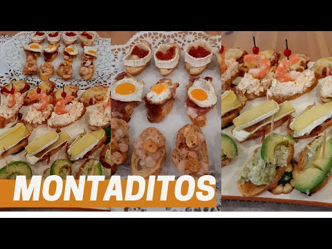 23 MONTADITOS - PINCHOS VARIADOS Recetas Navideñas 23#VlogMas Recetas