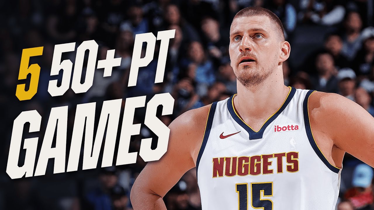 Every Time Jokić Scored 50+ Points! 🍿