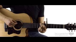 Like Jesus Does Eric Church Guitar Lesson and Tutorial