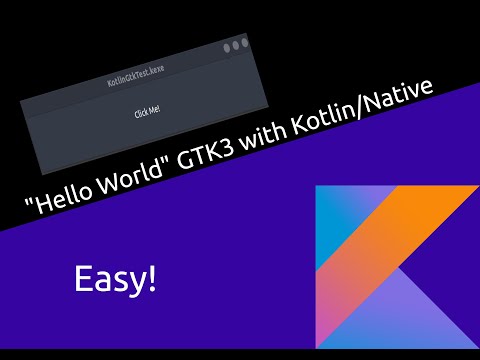 Create a GTK3 "Hello World" application with Kotlin/Native in under 10 minutes!
