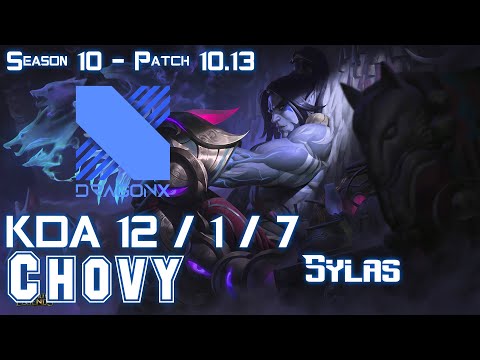 DRX Chovy SYLAS vs TWISTED FATE Mid - Patch 10.13 KR Ranked