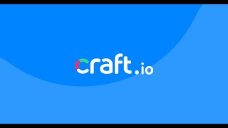 Craft.io-video