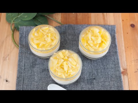 Recette : Mousse légère d'ananas