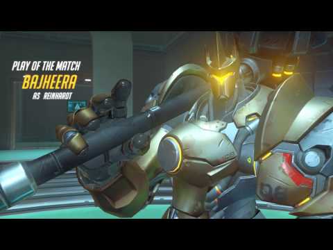 Bajheera - REINHARDT THE CARRYLORD - Overwatch Ranked Gameplay