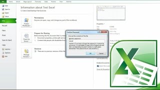 How to Protect Excel Document with Password, Lock or Add Password to a Excel File