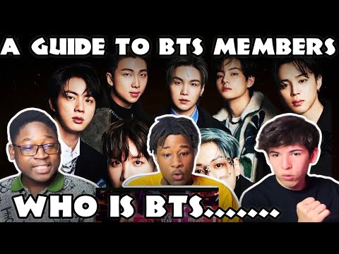 NEW KPOP HATERS TURNED TO LOVERS (FIRST TIME ) WATCHING A Guide to BTS Members:The Bangtan 7