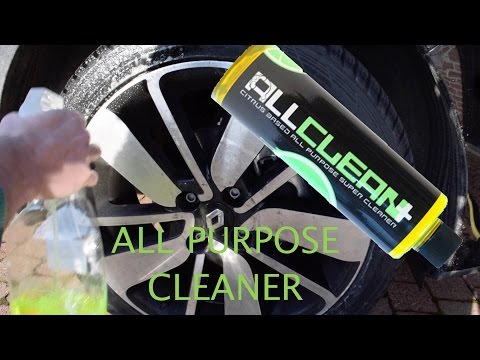 Cleaning my NEW WINTER tires with ALL CLEAN+ from Chemical Guys!!!