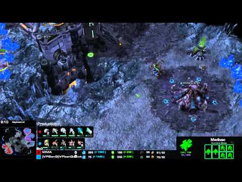 MMA(T) Vs Slivko(Z) G1 - ZOTAC EU CUP Finals