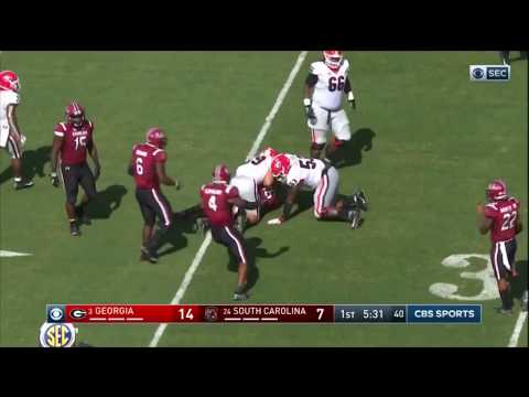 2018 USC vs Georgia - Rashad Fenton Interception