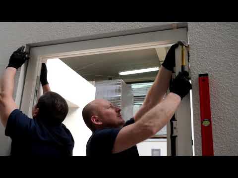Haustüren Montage Video Montageanleitung Serie P90 / SL75 / G90