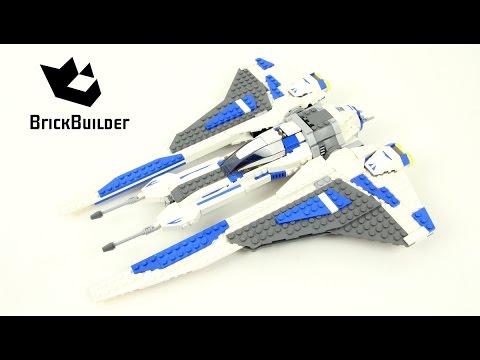 Vidéo LEGO Star Wars 9525 : Pre Vizsla's Mandalorian Fighter