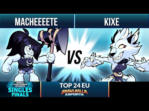 Macheeeete vs Kixe - Top 24 - Brawlhalla World Championship 2020 - 1v1 EU