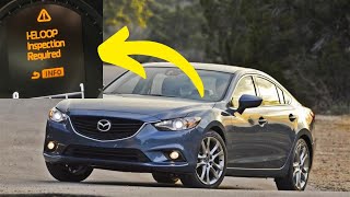 “I-ELOOP Inspection Required” in Mazda 6 – what’s this?