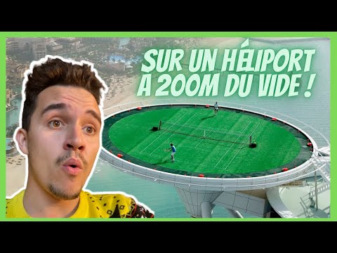 LES EXHIBITIONS LES PLUS INCROYABLES DU TENNIS🎢🎾