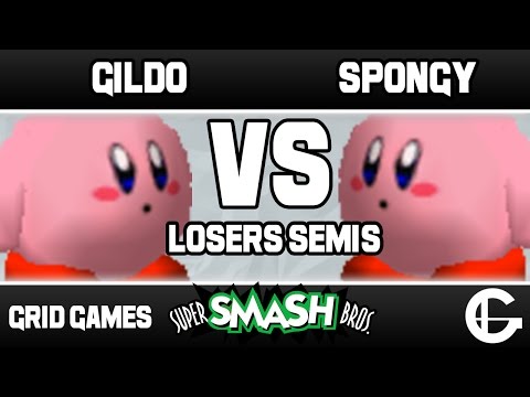 Gildo (Kirby) VS Spongy (Kirby) | Grid Smash 64 Weekly 32 | Losers Semis
