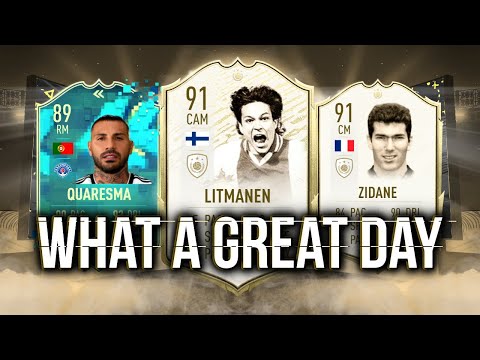 WHAT A GREAT DAY OF CONTENT !! FIFA 20 ICON SWAPS 3