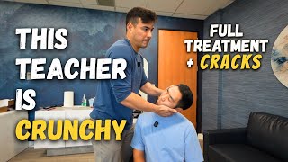 He's BACK For More CRACKS! || Full Chiropractic Treatment with Dr. Tyler Bigenho