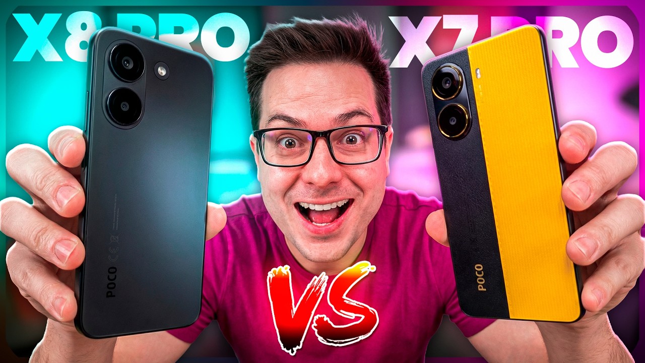 Poco X8 Pro vs Poco X7 Pro: Vale o UPGRADE ou é  MAIS do MESMO!?