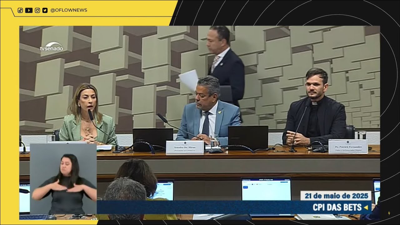 AO VIVO: PADRE PATRICK FERNANDES DEPÕE NA CPI DAS BETS - FLOW NEWS - #FN