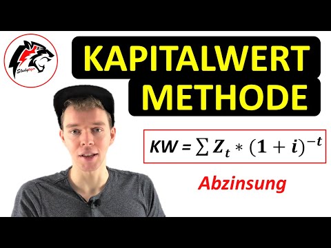 Kapitalwertmethode (Komplette Erklärung) | Finanzmathematik