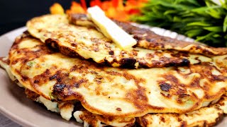 Inexpensive breakfast with eggs and kefir!