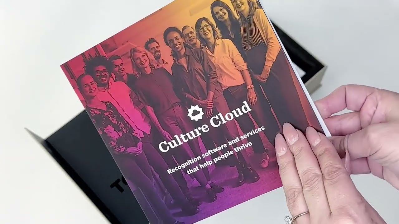 Culture Cloud - Video Brochure in Custom Packaging Box made by MediaFast