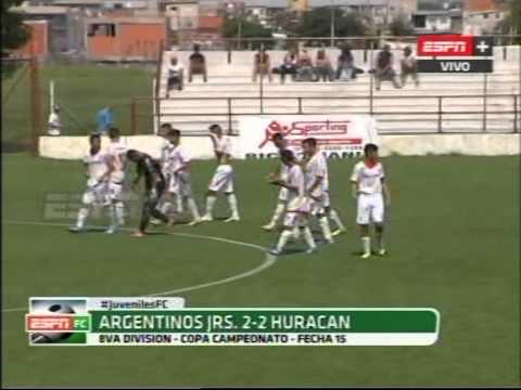 JUVENILES A 2014. OCTAVA DIVISION. COMPACTOS FECHA 15. ESPN