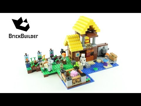 Vidéo LEGO Minecraft 21144 : La ferme