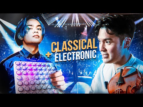 Classical violinist tries Electronic Music (ft. Shawn Wasabi)