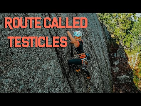 Climbing cracks in Kustavi