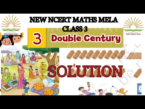 Double century chapter 3/maths class 3 /new ncert/solution #maths #class3 #newncert #mathsmela