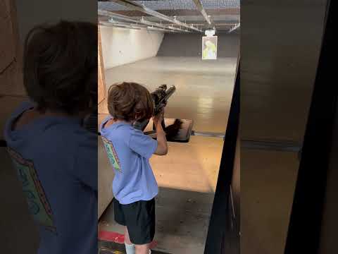 First time shooting at gun range