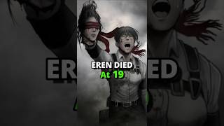 Download lagu Age at each Titan Shifter Died in Aot #eren #aot #levi mp3