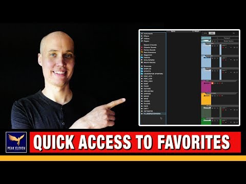 Propellerhead Reason 9.5 - Favorite Lists