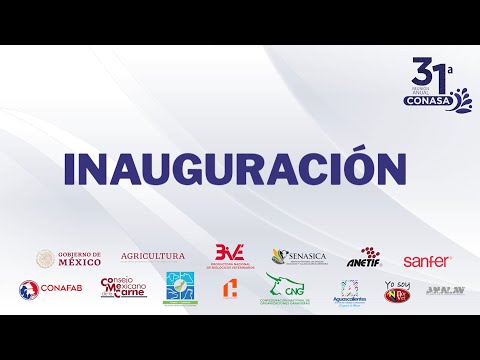Inauguración | 31ª Reunión anual CONASA