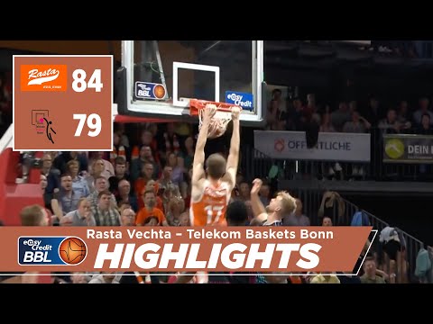 Rasta Vechta – Telekom Baskets Bonn 84:79 | Basketball-Bundesliga Highlights