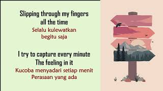 ABBA - Slipping Through My Fingers  Lirik Terjemahan Indonesia
