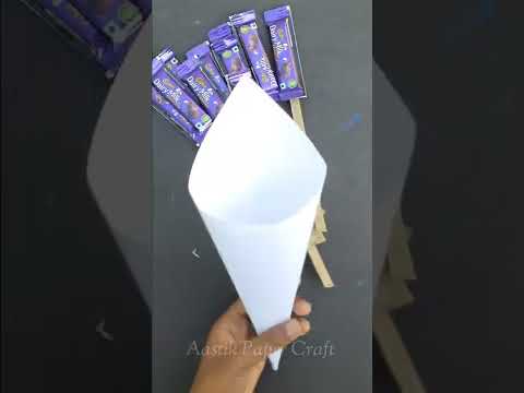 birthday special chocolate bouquet making at home #shorts #birthday #chocolate