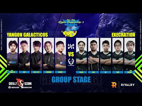 Yangon Galacticos vs Execration - Moon Studio Kagura Championships 2 - Group Stage - B02