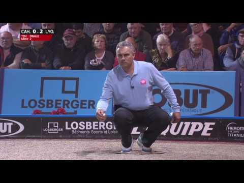 Trophée des villes de pétanque 2016 - Finale - Cahors vs Lyon - triplettes