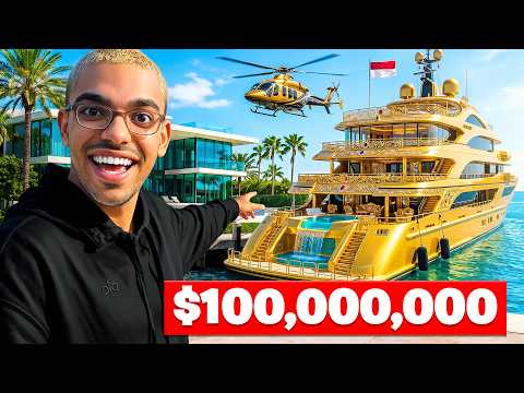 N3on Gets a Tour of a $100,000,000 Superyacht!