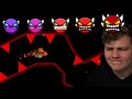 THE WORST DEMON OF EACH DIFFICULTY! | Geometry Dash 2.1