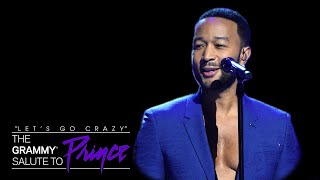 John Legend Performs &quot;Nothing Compares 2 U&quot; | Let&#39;s Go Crazy: The GRAMMY Salute To Prince