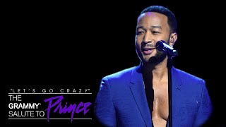 John Legend Performs &quot;Nothing Compares 2 U&quot; | Let&#39;s Go Crazy: The GRAMMY Salute To Prince